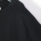 nakedgauge - MERINO WOOL PULLOVER - BLACK