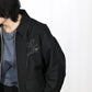 TANAKA - REVERSIBLE JACKET - BLACK/LINEN(EMBROIDERY)