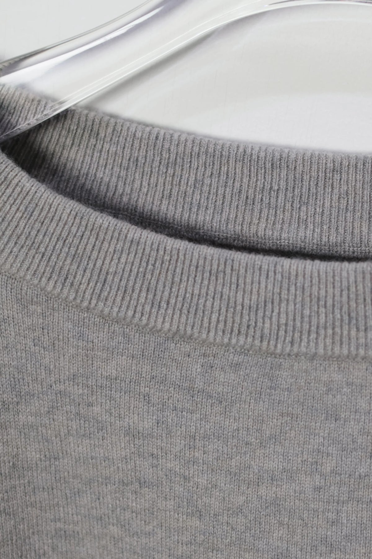 nakedgauge - MERINO WOOL PULLOVER - GRAY
