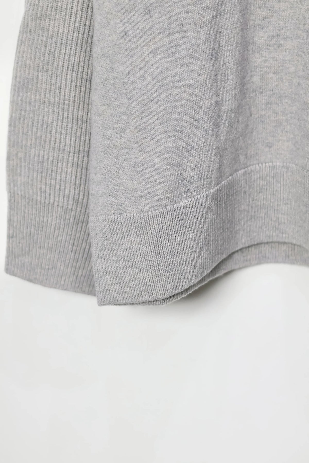 nakedgauge - MERINO WOOL PULLOVER - GRAY