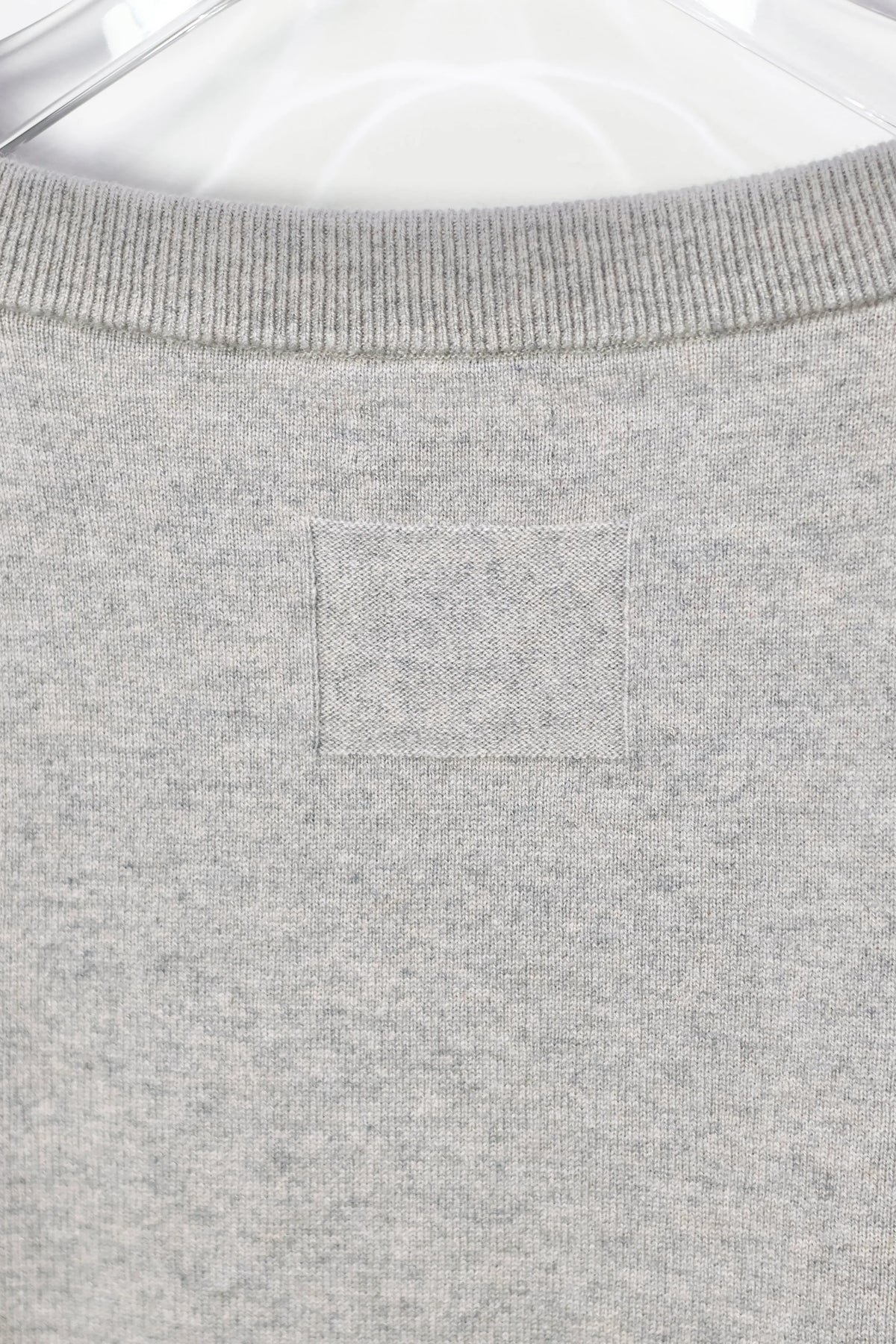nakedgauge - MERINO WOOL PULLOVER - GRAY