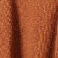 nakedgauge - COTTON LINEN LOOSE FIT SWEATER - BROWN