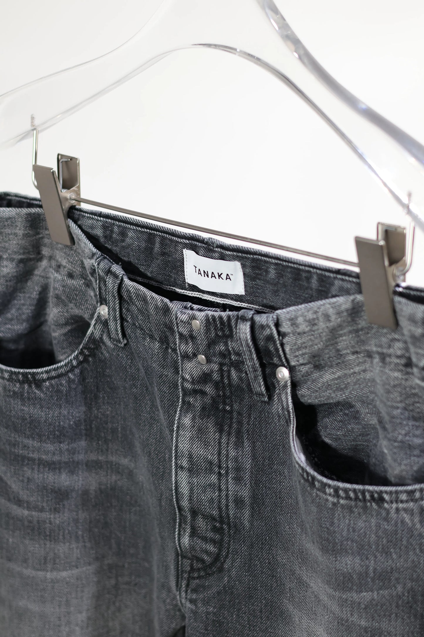 TANAKA - NEW CLASSIC JEAN TROUSERS - GRAY(BIJOU)