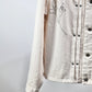TANAKA - THE JEAN JACKET - WHITE(EMBROIDERY)