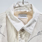 TANAKA - THE JEAN JACKET - WHITE(EMBROIDERY)