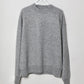house of naked - INNER MONGORIAN CASHMERE CREWNECK KNIT Ⅱ - LIGHT GRAY