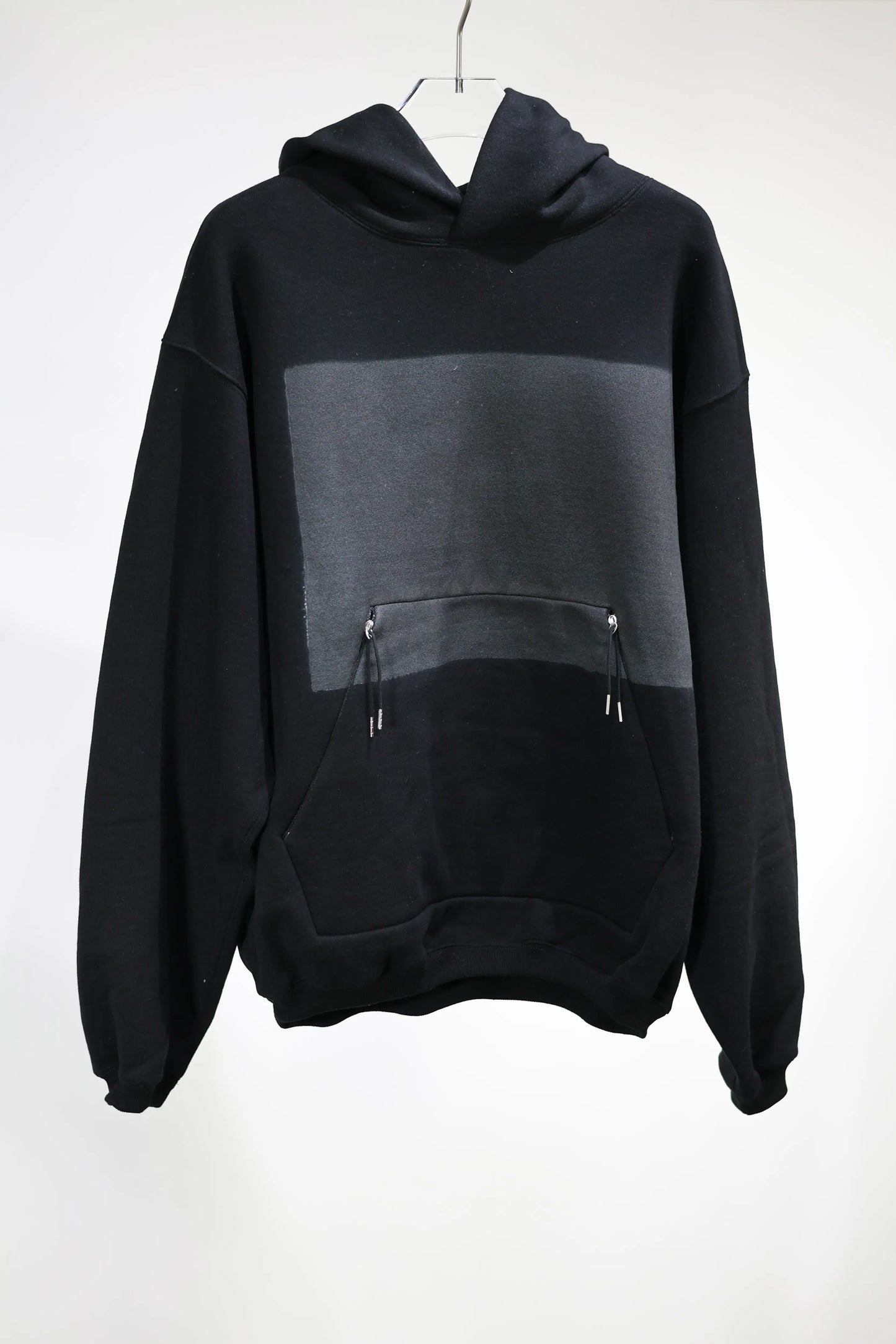 TANAKA - THE SWEAT HOODIE - BLACK(FLOWER)