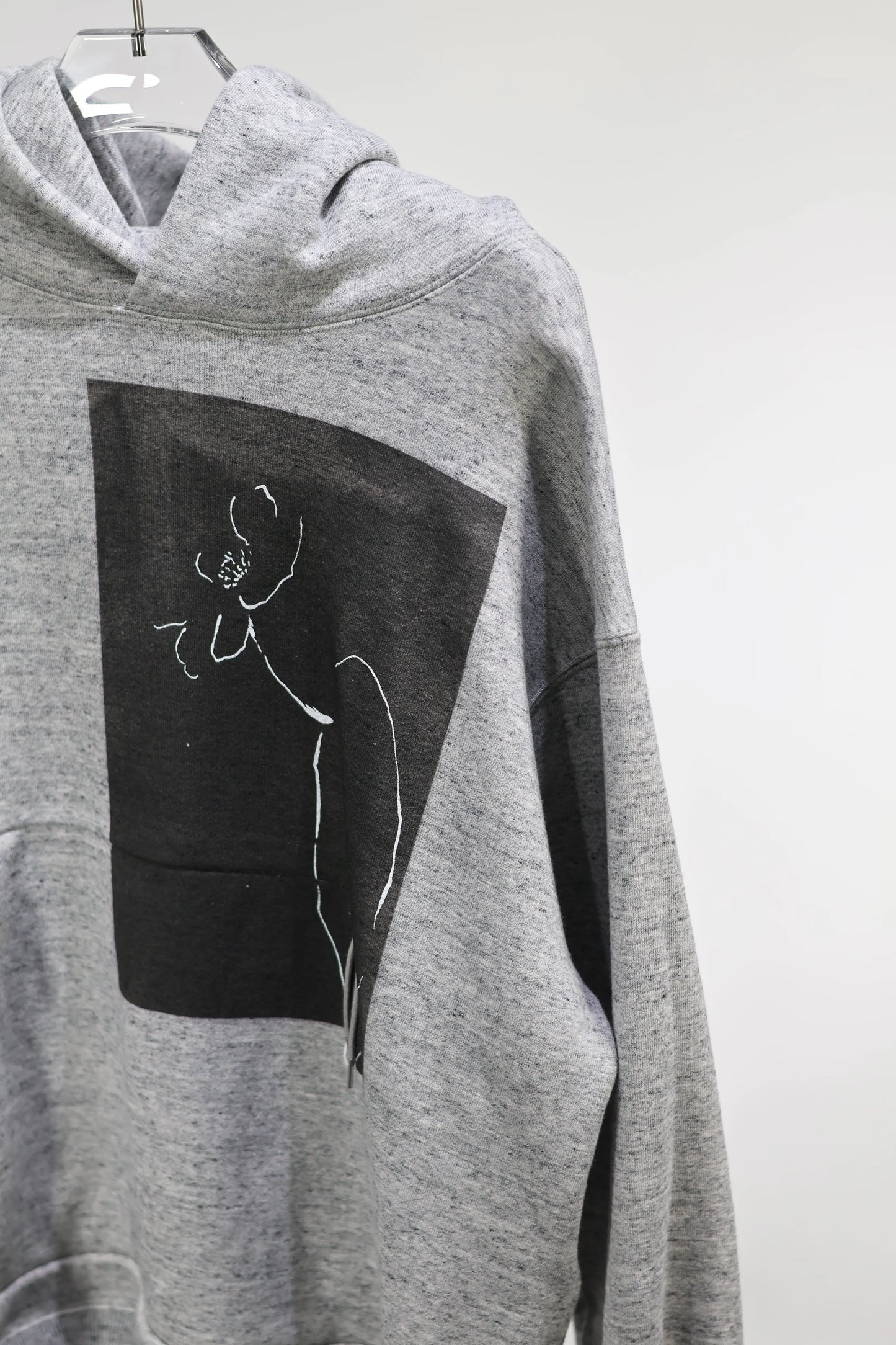 TANAKA - THE SWEAT HOODIE - HEATHER GRAY(CACTUS)