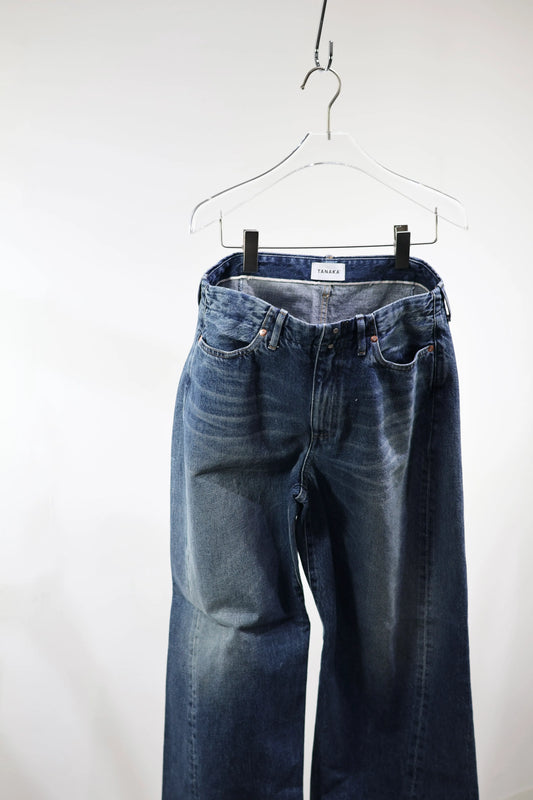 TANAKA - BOY JEAN TROUSERS - VINTAGE MID BLUE