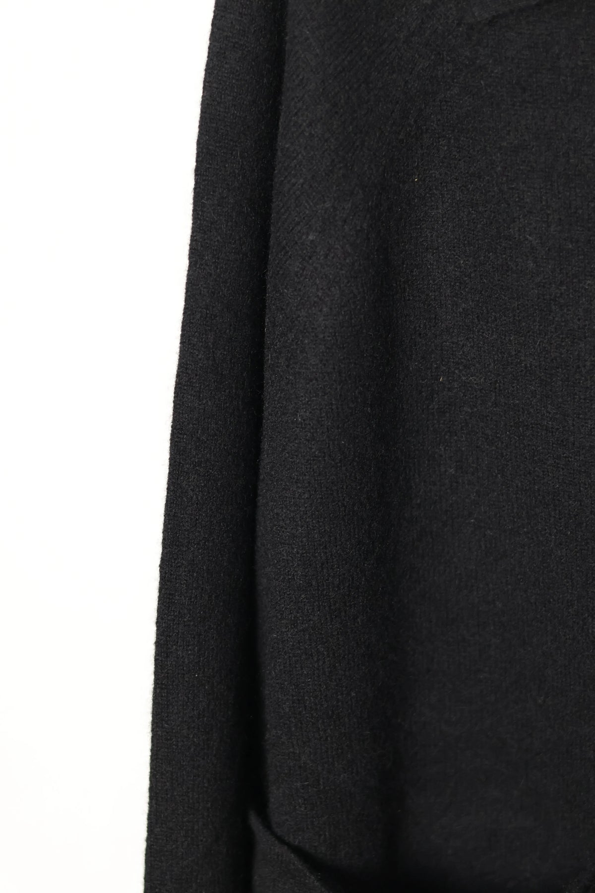 house of naked - INNER MONGORIAN CASHMERE CARDIGAN Ⅱ - BLACK
