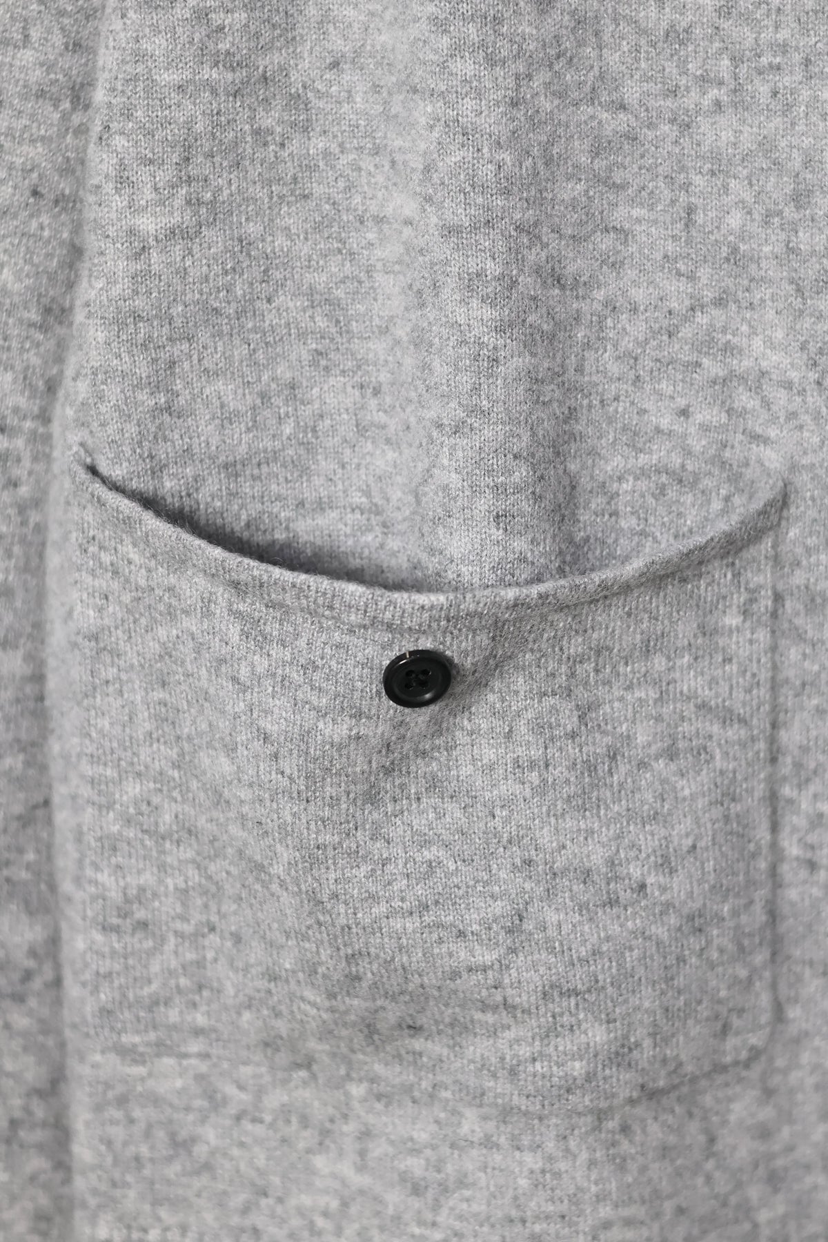 house of naked - INNER MONGORIAN CASHMERE CARDIGAN Ⅱ - LIGHT GRAY