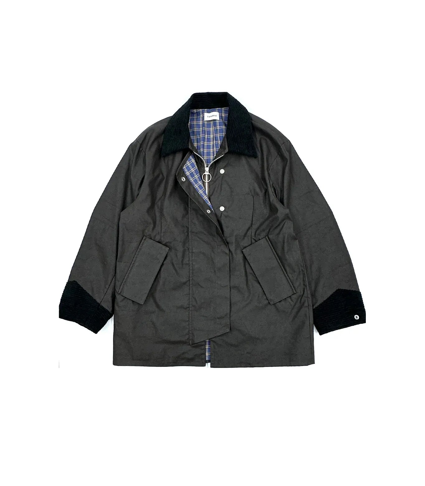 TANAKA - FIELD COAT - BROWN