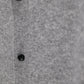 house of naked - INNER MONGORIAN CASHMERE CARDIGAN Ⅱ - LIGHT GRAY