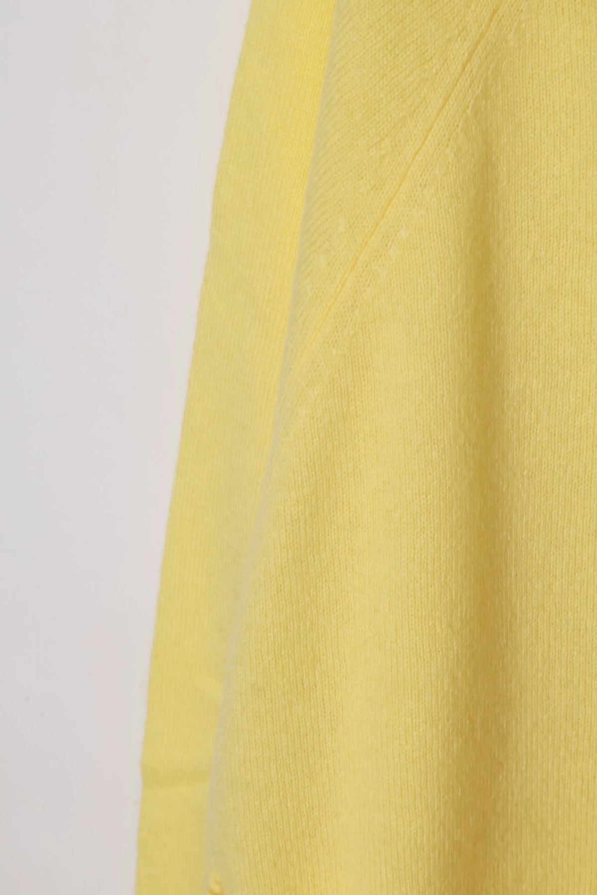 house of naked - INNER MONGORIAN CASHMERE CARDIGAN Ⅱ - YELLOW