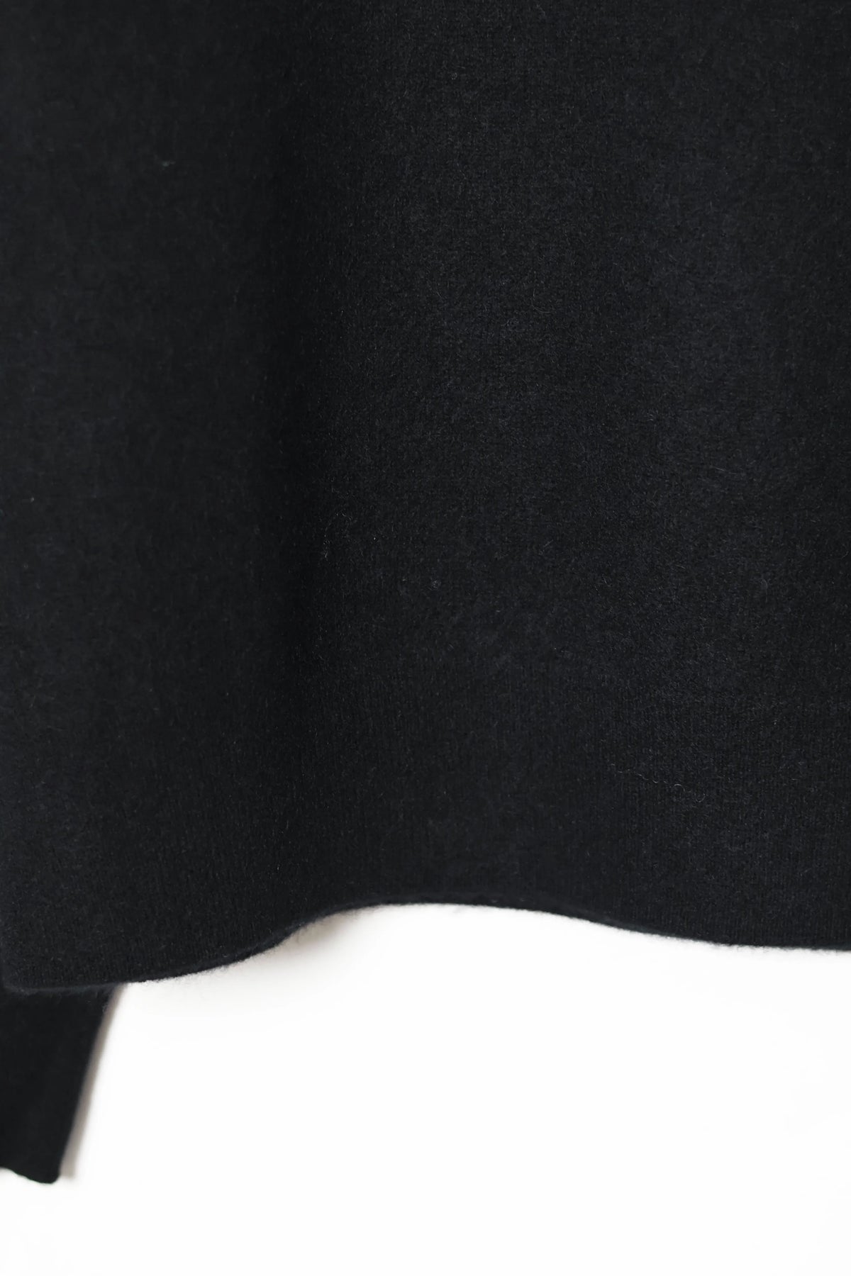 house of naked - INNER MONGORIAN CASHMERE 80POLO Ⅱ - BLACK