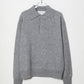 house of naked - INNER MONGORIAN CASHMERE 80POLO Ⅱ - LIGHT GRAY