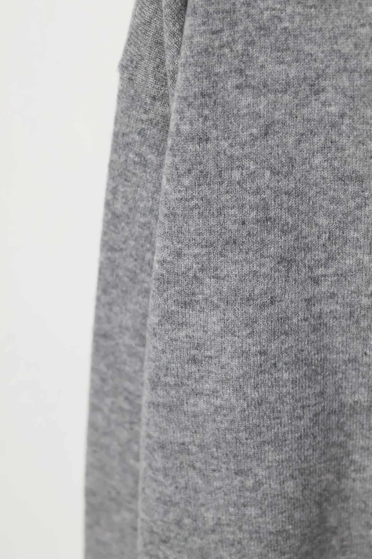house of naked - INNER MONGORIAN CASHMERE 80POLO Ⅱ - LIGHT GRAY
