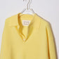 house of naked - INNER MONGORIAN CASHMERE 80POLO Ⅱ - YELLOW