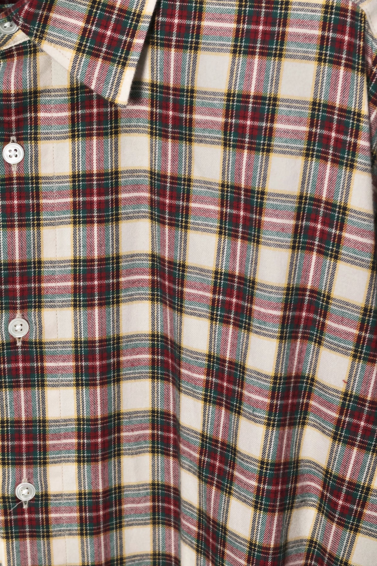 INSCRIRE - Check Wrap Shirt - RED × WHITE