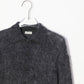 INSCRIRE - Mohair Polo - CHARCOAL
