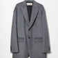 INSCRIRE - Cashmere Over Jacket - GREY