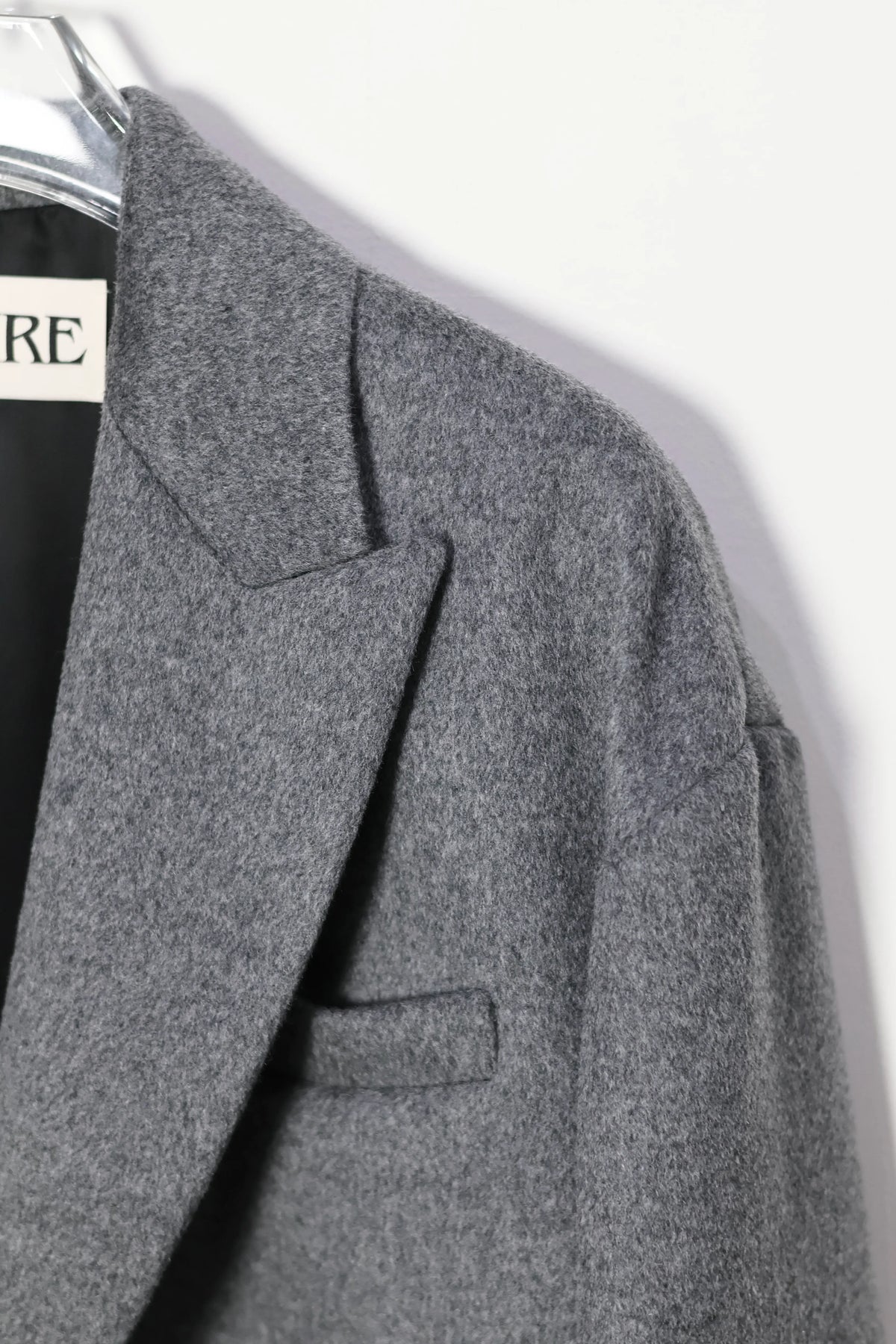 INSCRIRE - Cashmere Over Jacket - GREY