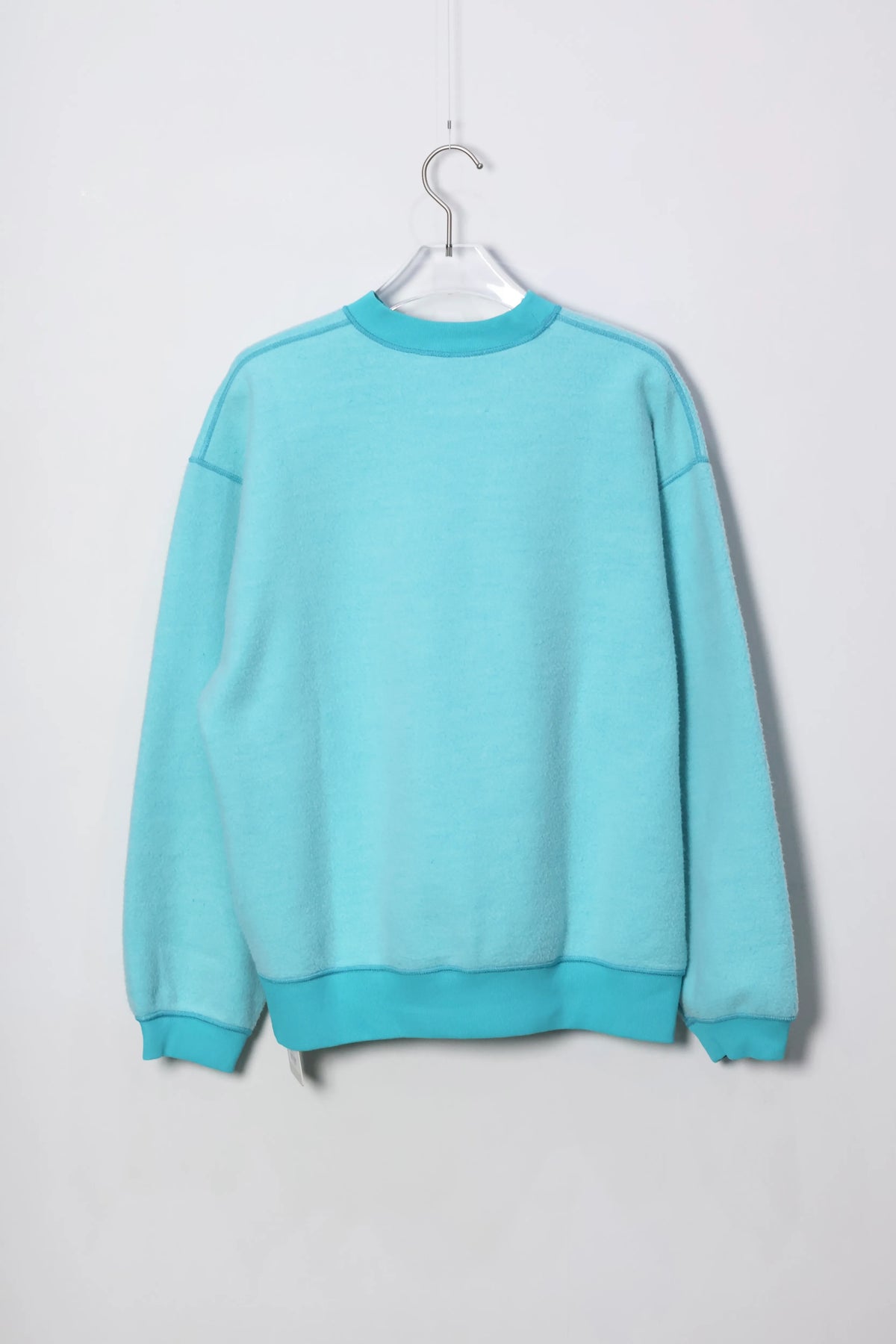 INSCRIRE - Loose Fit Reversible Sweat - TURQUOISE