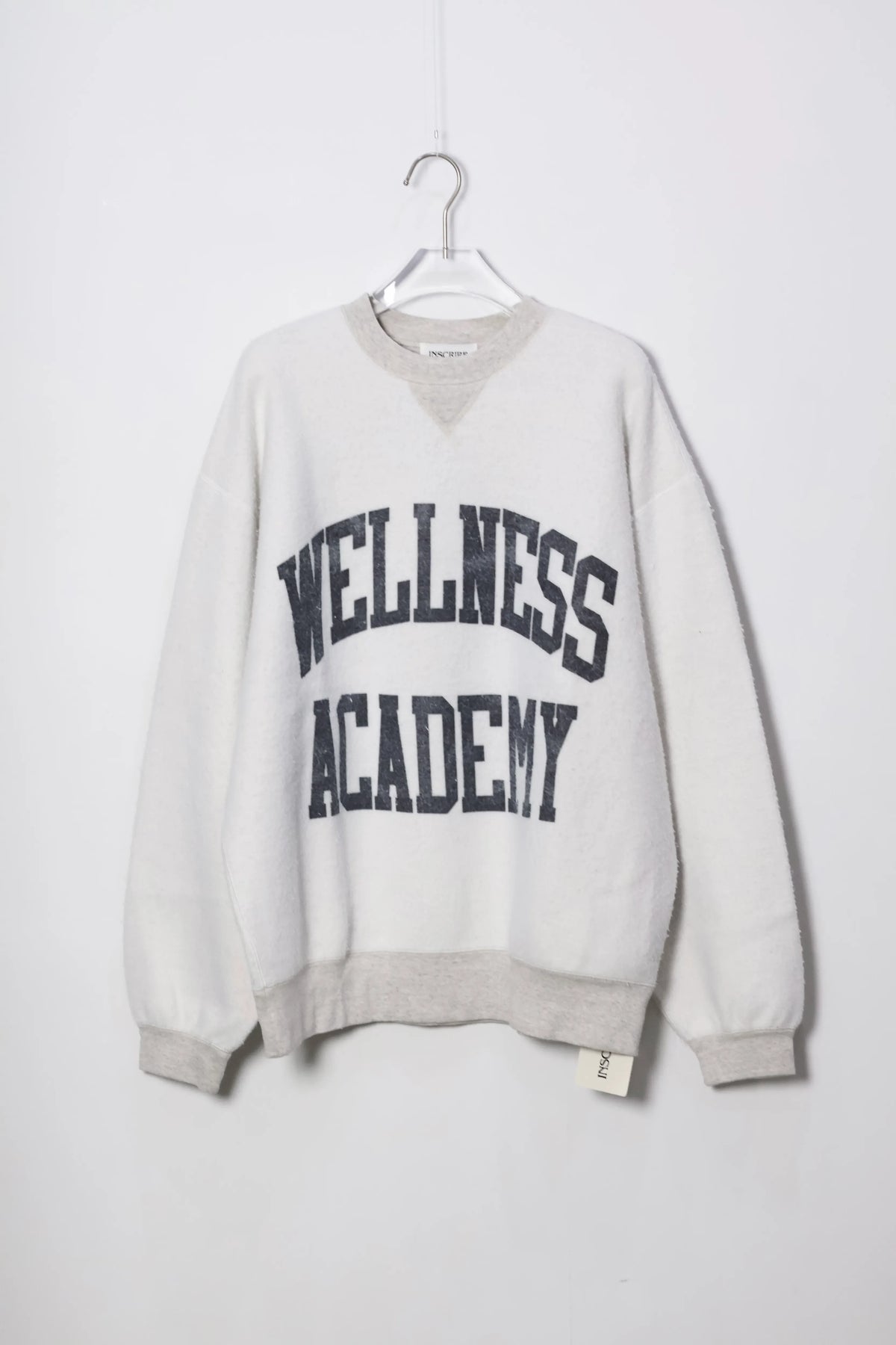 INSCRIRE - Loose Fit Reversible Sweat - LT.GREY