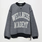 INSCRIRE - Loose Fit Reversible Sweat - BLACK USED