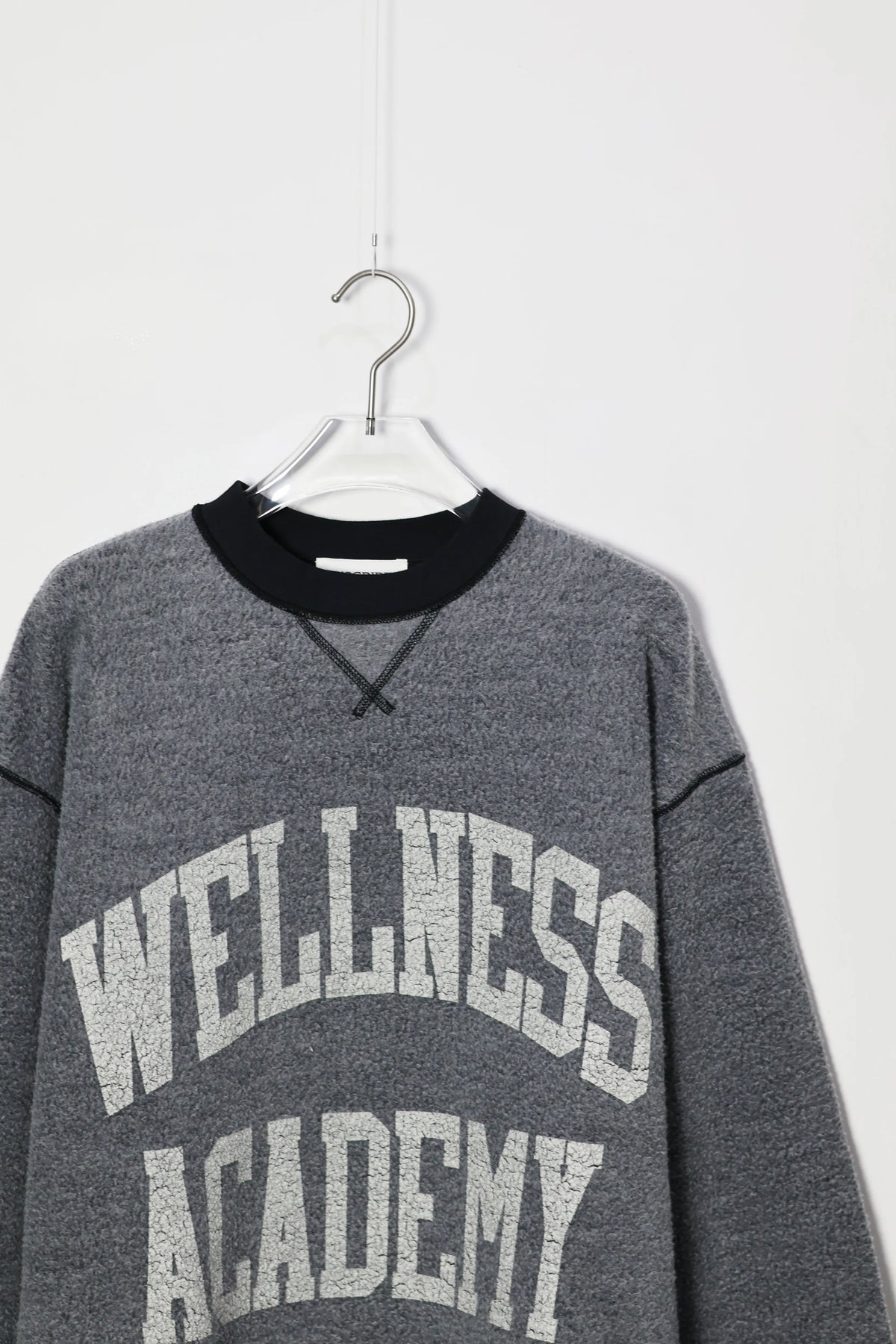 INSCRIRE - Loose Fit Reversible Sweat - BLACK USED