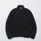 nakedgauge - HAND KNITTING MESH SHIRT - BLACK