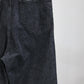 JOHN MASON SMITH / JANE SMITH - SULFUR DYE HEAVY DUCK CLOTH 5 POCKET PANTS - BLACK
