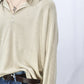 nakedgauge - GLEANER SHIRT - GREIGE