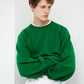 SimplyComplicated - KNITTED CREW NECK - GREEN