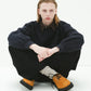SimplyComplicated - KNITTED CREW NECK - NAVY