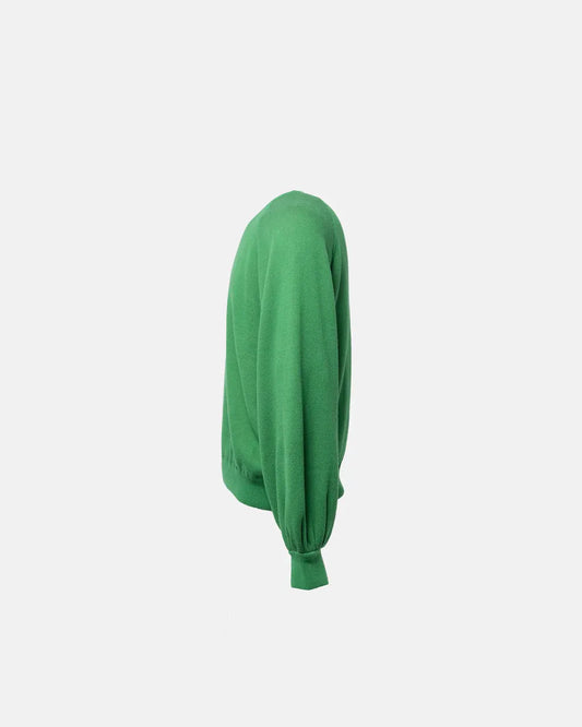 SimplyComplicated - KNITTED CREW NECK - GREEN