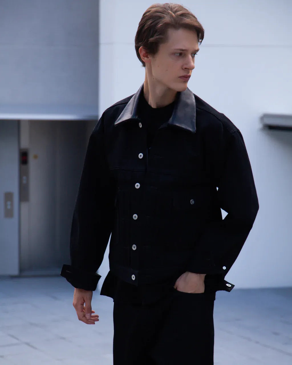 SimplyComplicated - BF TYPE-Ⅱ JACKET - ALL BLACK