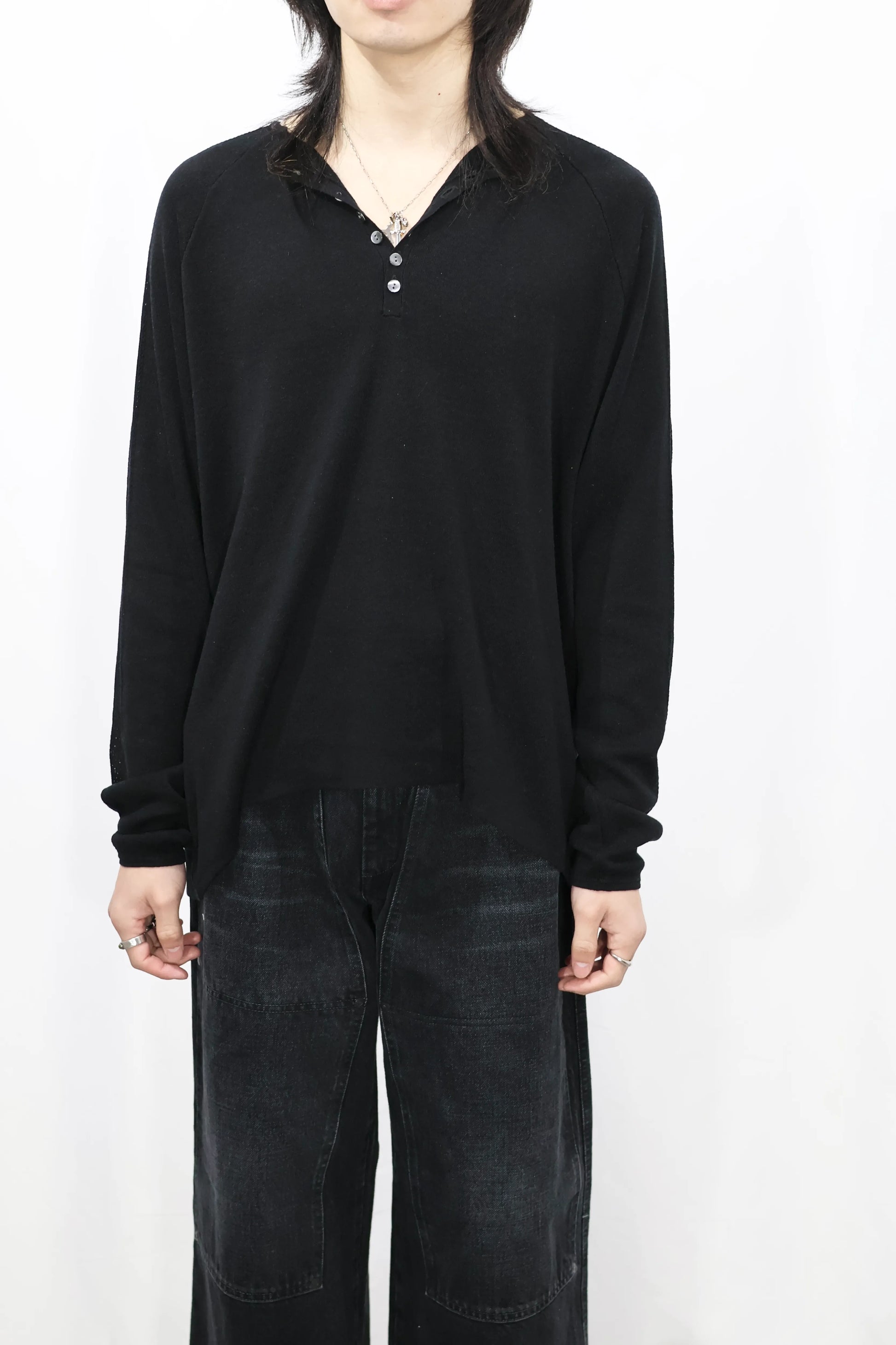 nakedgauge - GLEANER SHIRT - BLACK – un