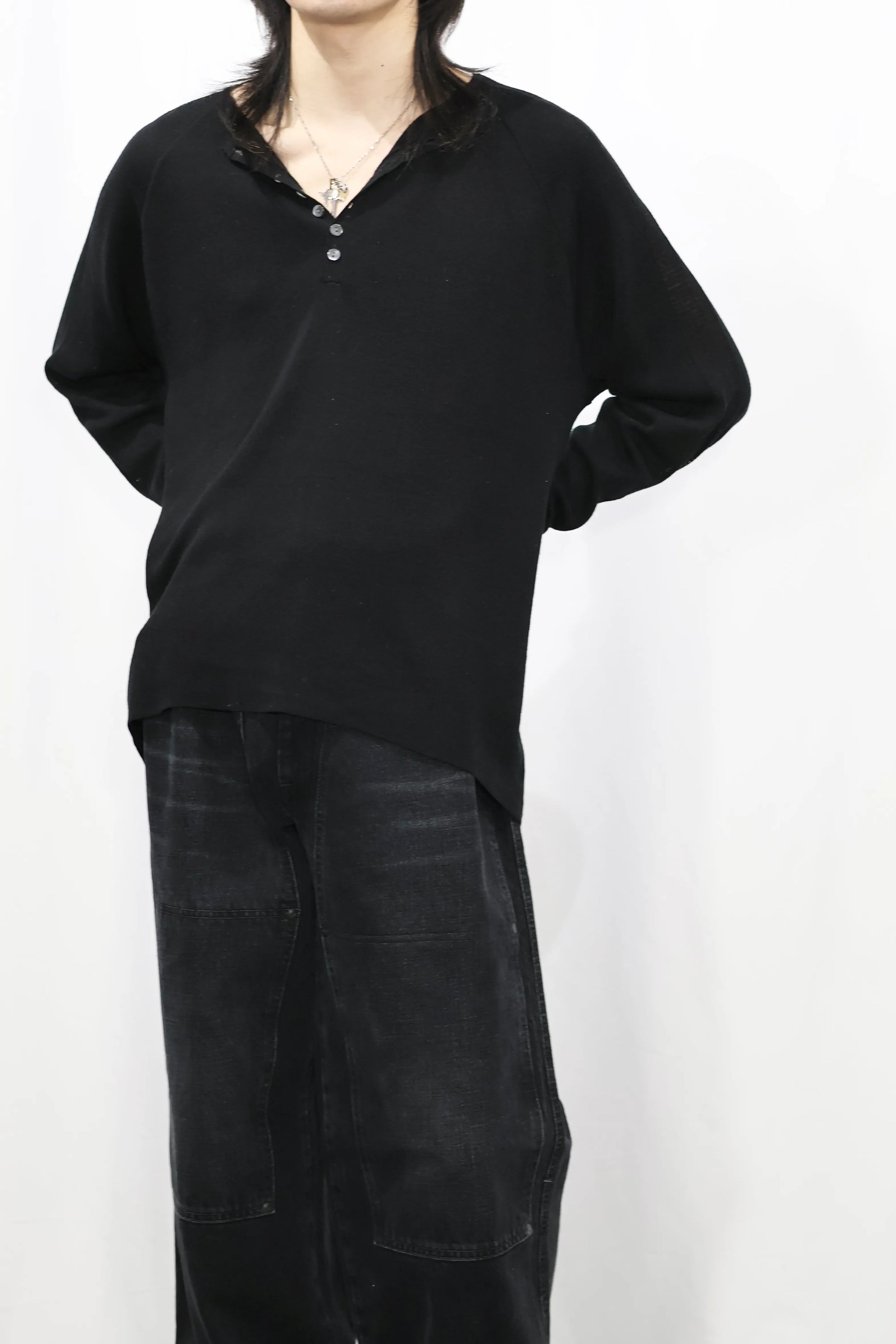 nakedgauge - GLEANER SHIRT - BLACK – un