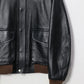 INSCRIRE - A-2 Flight Jacket - BLACK