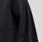 KANEMASA PHIL. - Ex. un Glittery Zip Sweat - BLACK