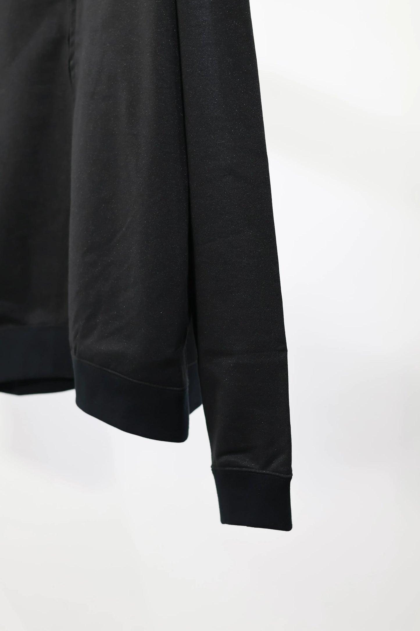 KANEMASA PHIL. - Ex. un Glittery Zip Sweat - BLACK