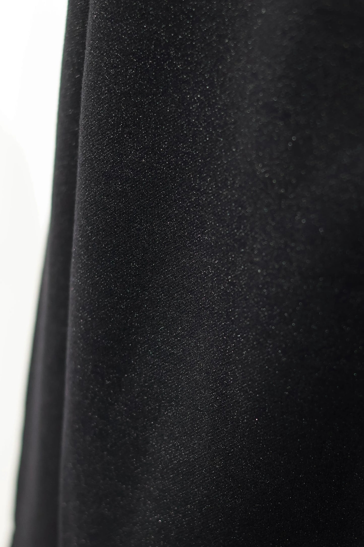 KANEMASA PHIL. - Ex. un Glittery Zip Sweat - BLACK