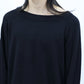 nakedgauge - MERINO WOOL PULLOVER - BLACK