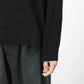 nakedgauge - MERINO WOOL PULLOVER - BLACK