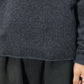 nakedgauge - COMFORT TOUCH DOUBLE COLLAR PULLOVER - CHARCOAL GRAY