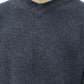 nakedgauge - COMFORT TOUCH DOUBLE COLLAR PULLOVER - CHARCOAL GRAY
