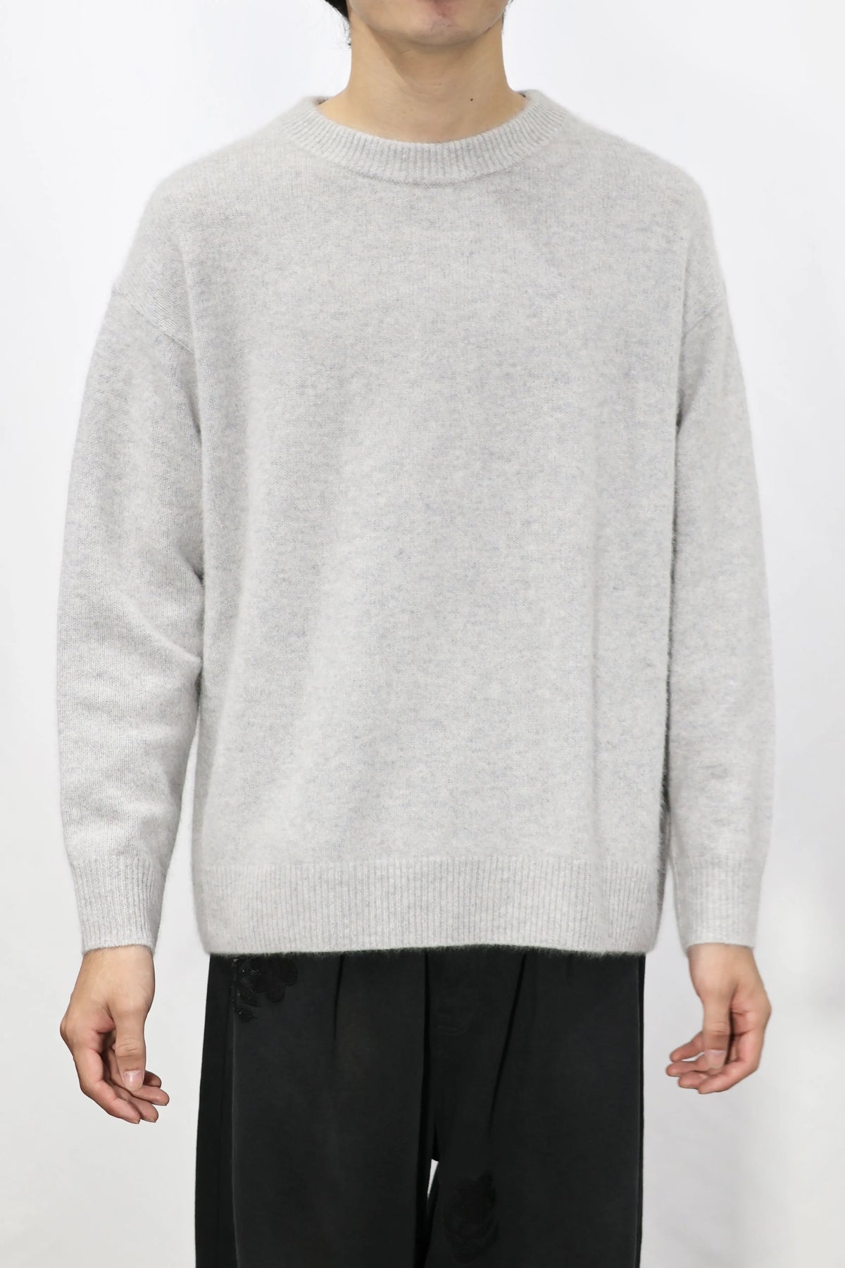 nakedgauge - FOX CUDDLE SWEATER - FOGGY