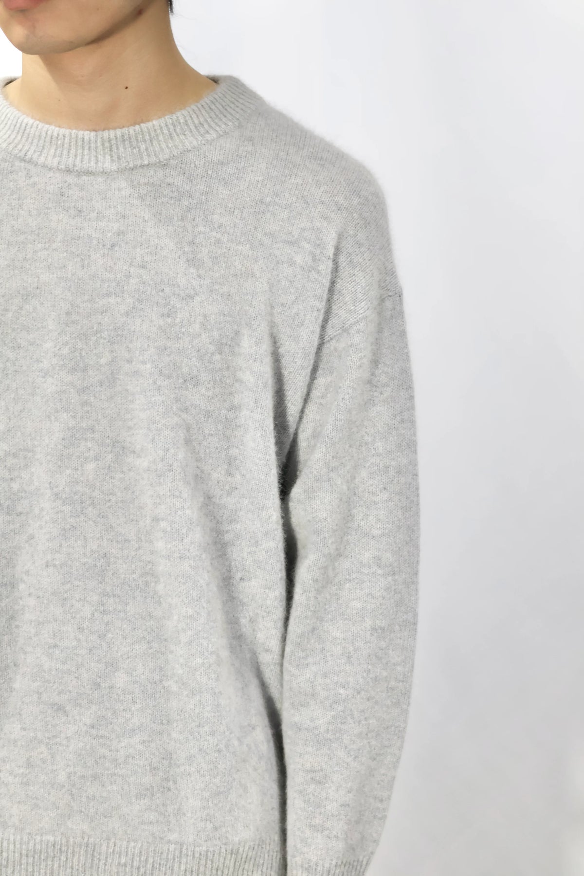nakedgauge - FOX CUDDLE SWEATER - FOGGY