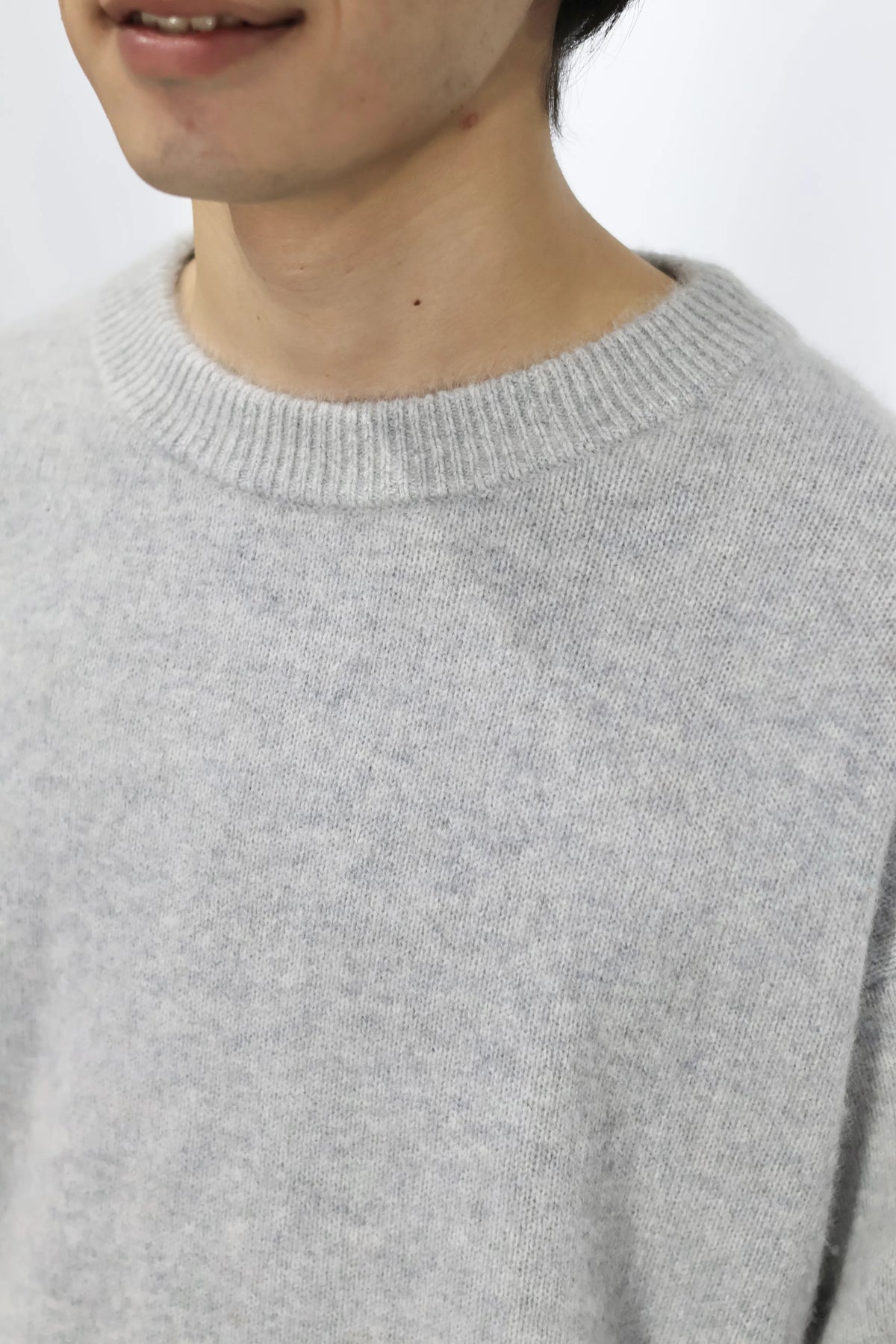 nakedgauge - FOX CUDDLE SWEATER - FOGGY